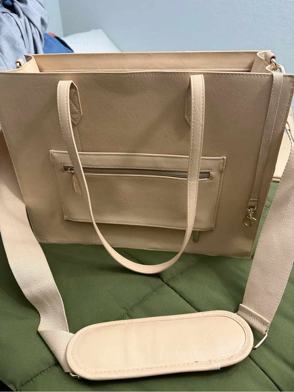 Beis beige tote
